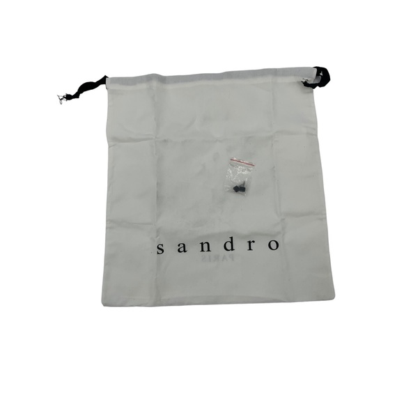 NIB SANDRO NINA PEARLS HEELS (BLACK) SIZE 36 (US 5 - 5 1/2) - Picture 12 of 13